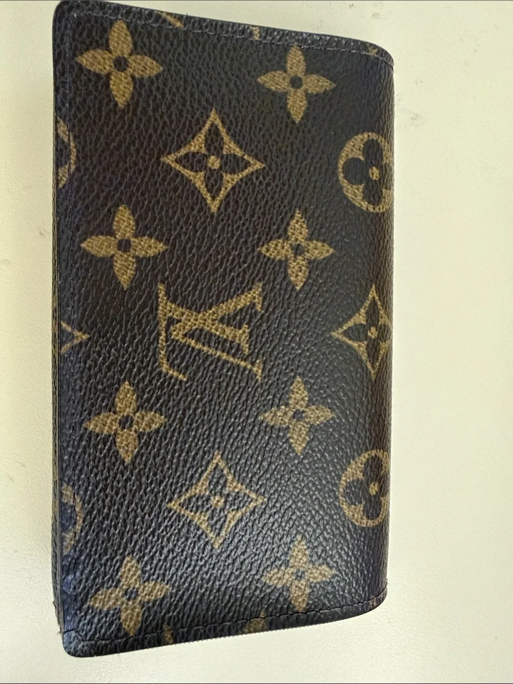 Louis Vuitton Monogram Canvas Wallet in Brown and Gold